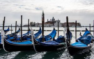 vista del Canal Grande dalla piazza San Marco