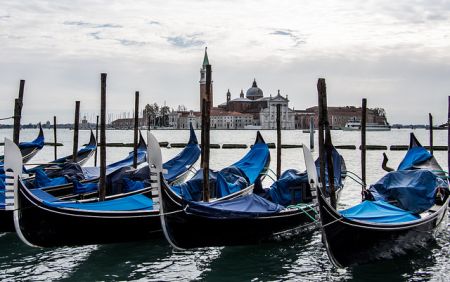 vista del Canal Grande dalla piazza San Marco