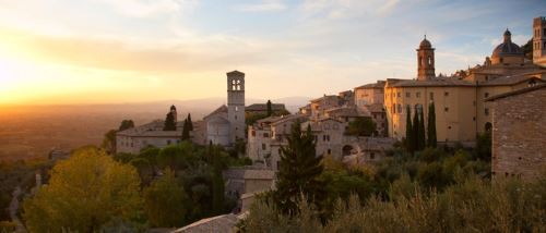 Panoramica della città di Perugia